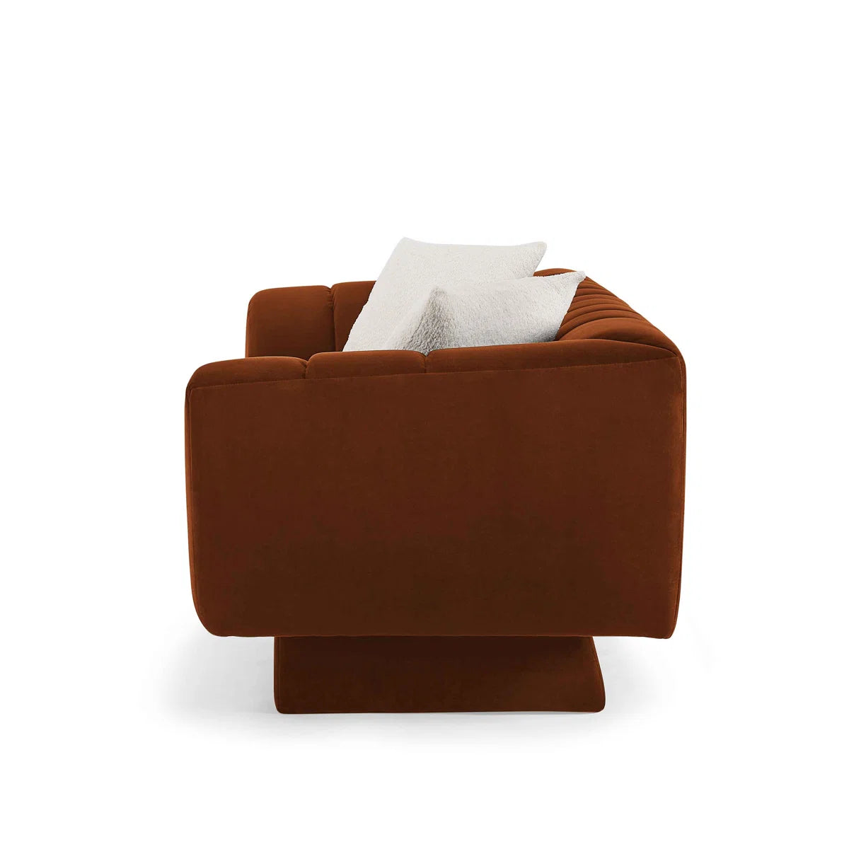 Modern Sofa Couch with Pillows – Minimore Lefferts Contemporary 3-Seater Living Room Sofa