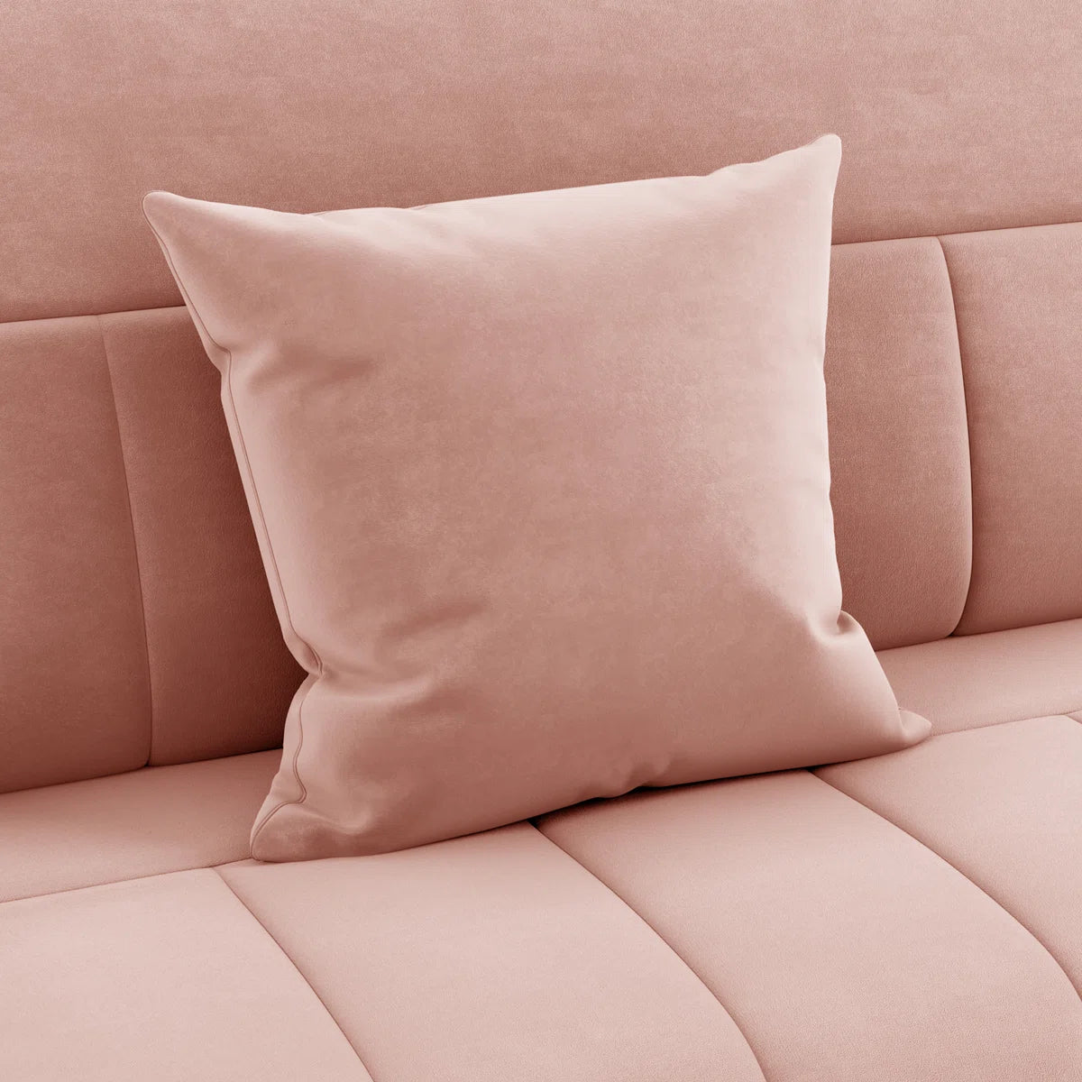 Velvet Convertible Sofa Bed Couch with Gold Legs – Modern Tufted Sleeper Sofa for Living Room & Bedroom