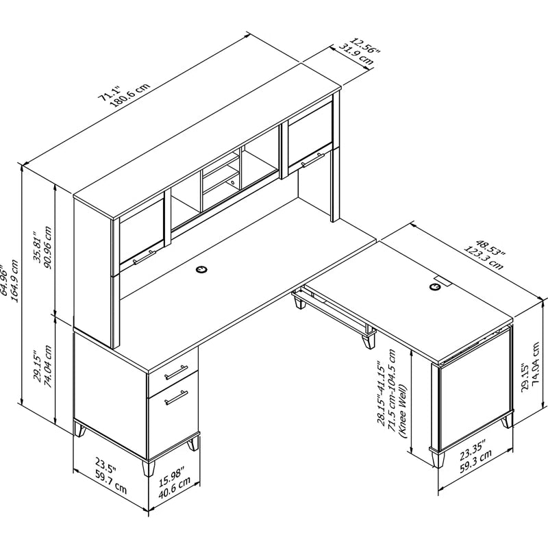 Magomed 72'' Desk