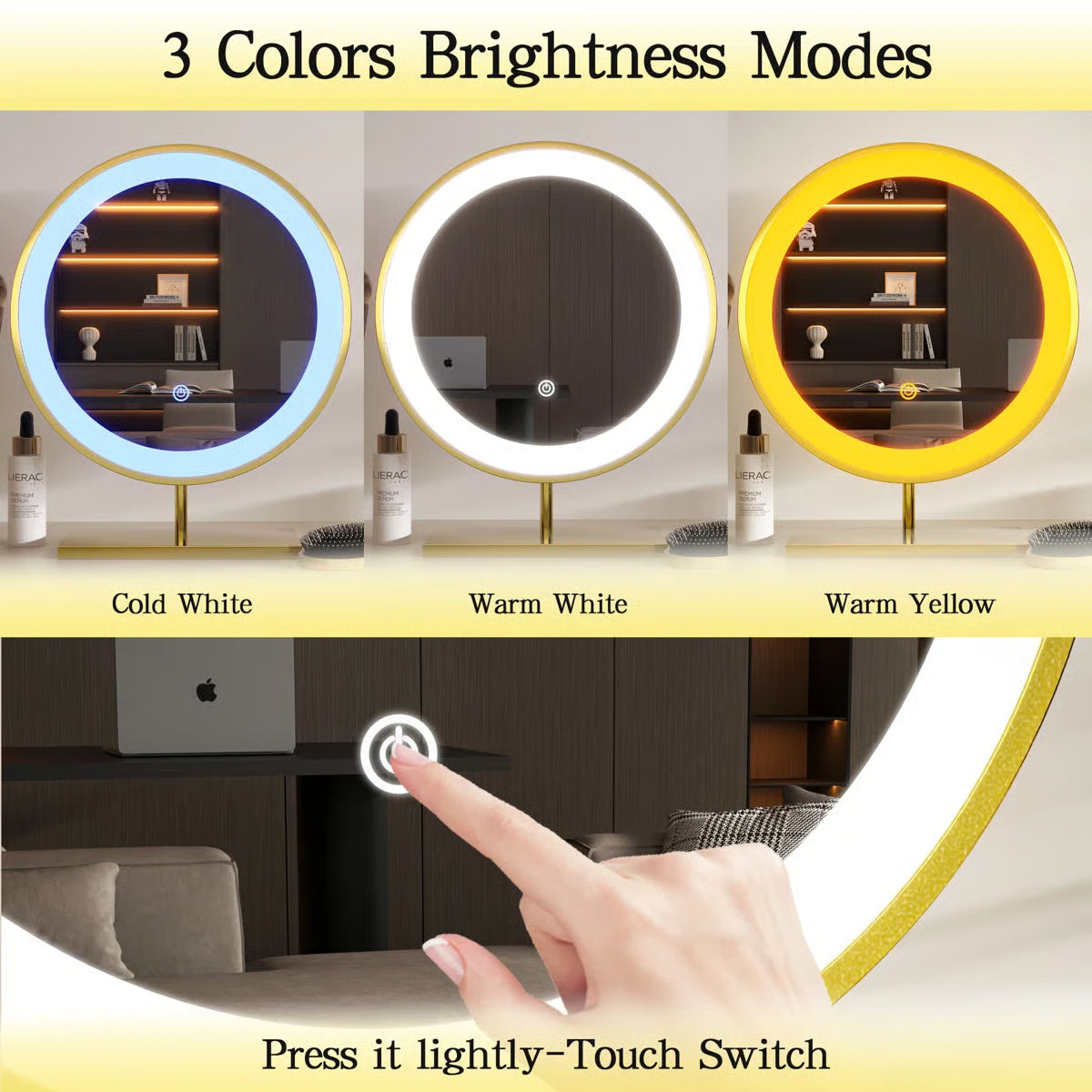 Elegant Makeup Vanity – Dressing Table with Mirror for Home & Apartment - OUCH CART |Dressing table