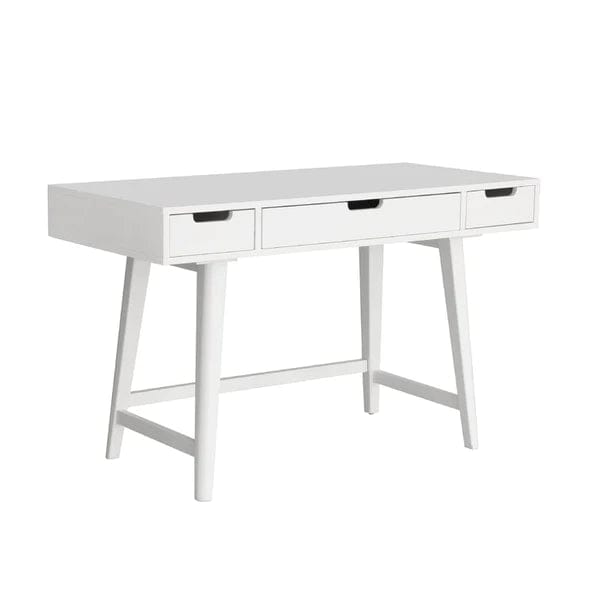 Graciela Wooden Study Table with Three Drawers
