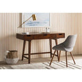 Graciela Wooden Study Table with Three Drawers