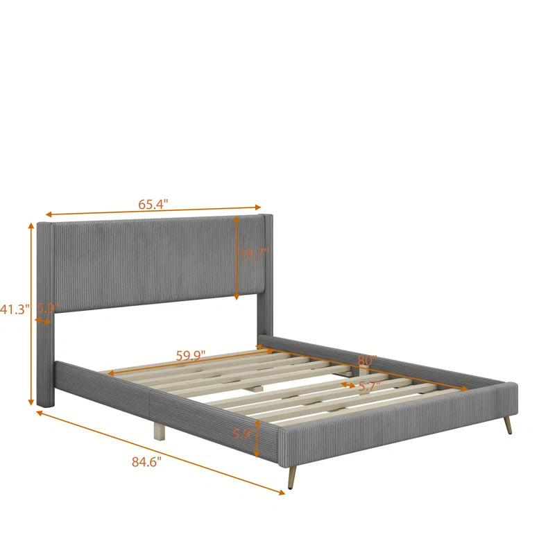 Marietherese Upholstered Platform Storage Bed