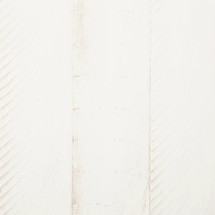 Rustic 8 seater Dining Set with Distressed Finish & Upholstered Ladderback Chairs