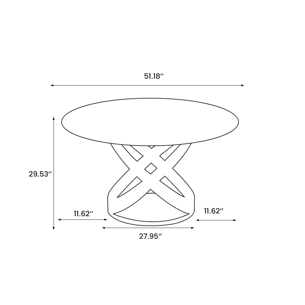 Maxwell Modern Dining Room Sets, Pre-Assembly Round Dining Table Sets, Sintered Stone Tabletop Kitchen Dining Table Set With Upholstered Chairs