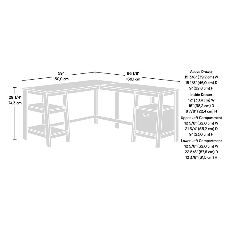 L-Shaped Computer Desk