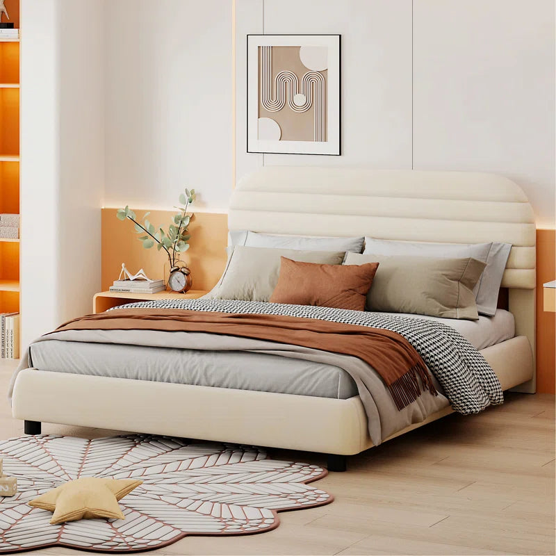 Meshae Upholstered Platform Bed