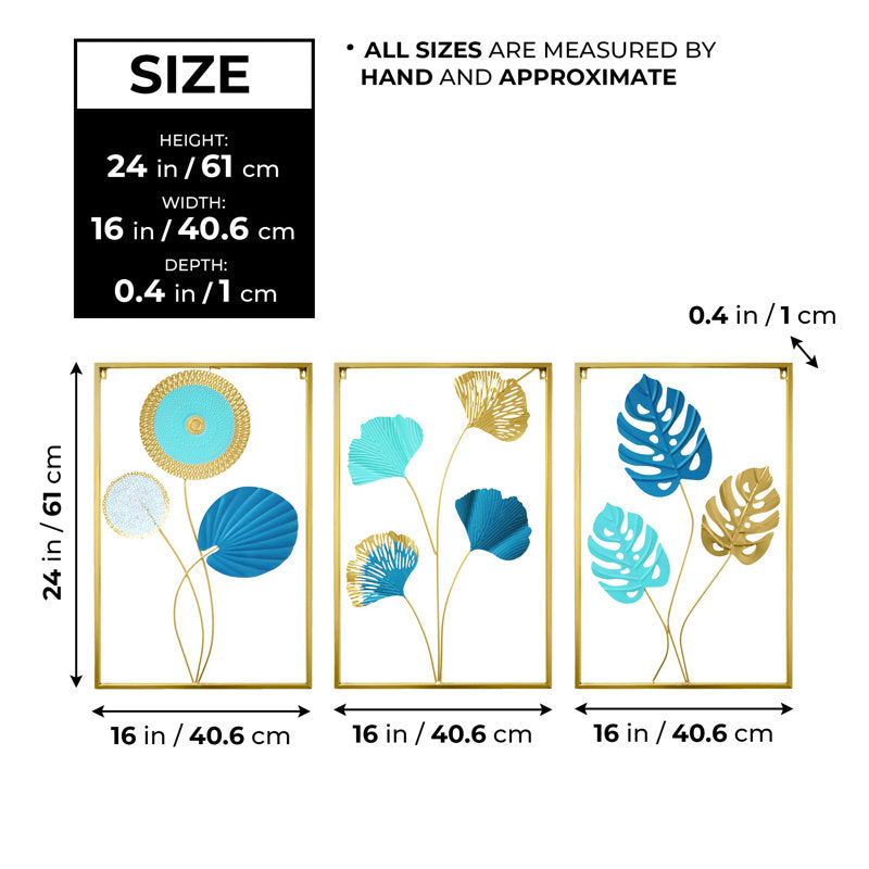 EKY BLUE KING WALL ART