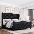 Metter Upholstered Wingback Bed for Ultimate Comfort and Style