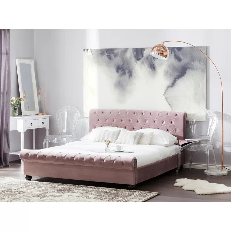Mitzi Upholstered Bed Frame