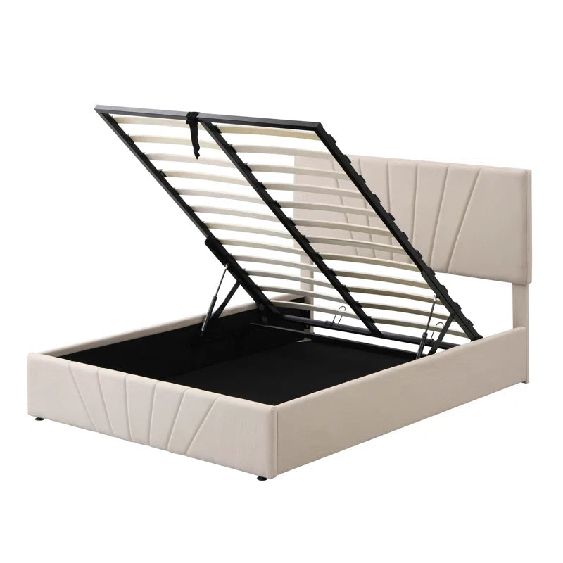 Modern Bed Frame, Platform Bed, Storage Bed