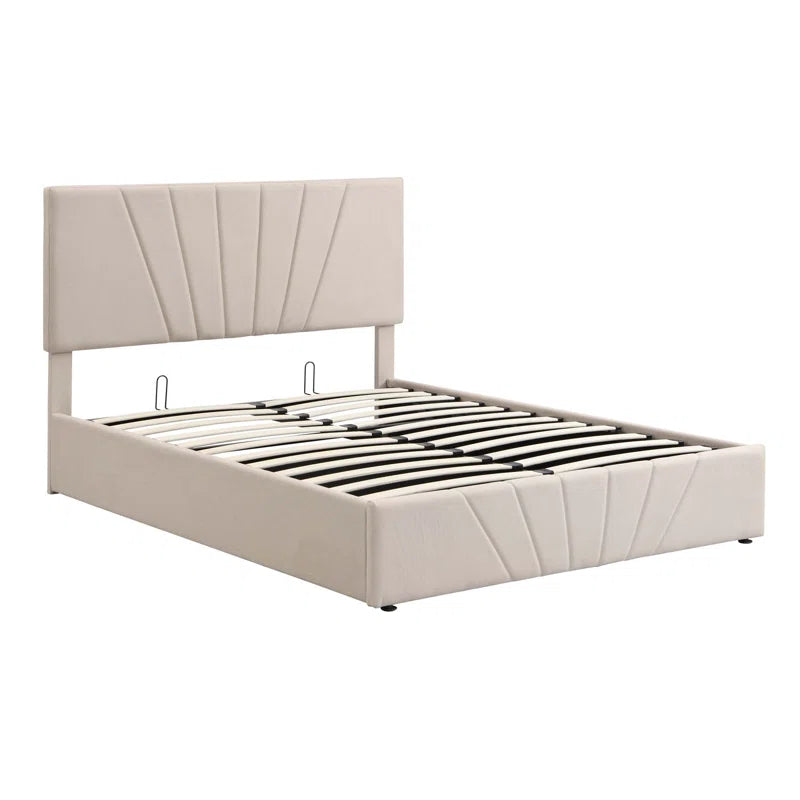 Modern Bed Frame, Platform Bed, Storage Bed