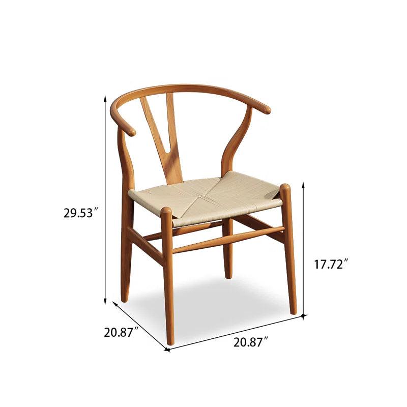 5 - Piece Solid Wood Trestle Dining Set - Ouch Cart 