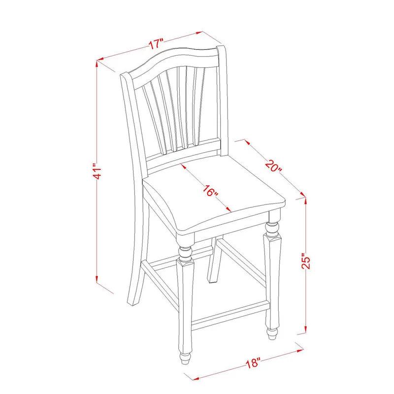 Solid Wood Dining Set - Ouch Cart 