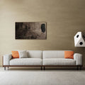 Mid-Century Modern 3-Seater Sofa | Upholstered Fabric Couch with Solid Wood Frame & Deep Seating | Luxury Living Room Sofa