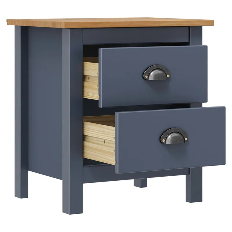 Willow  1 Drawer Bedside Table (Set of 2)