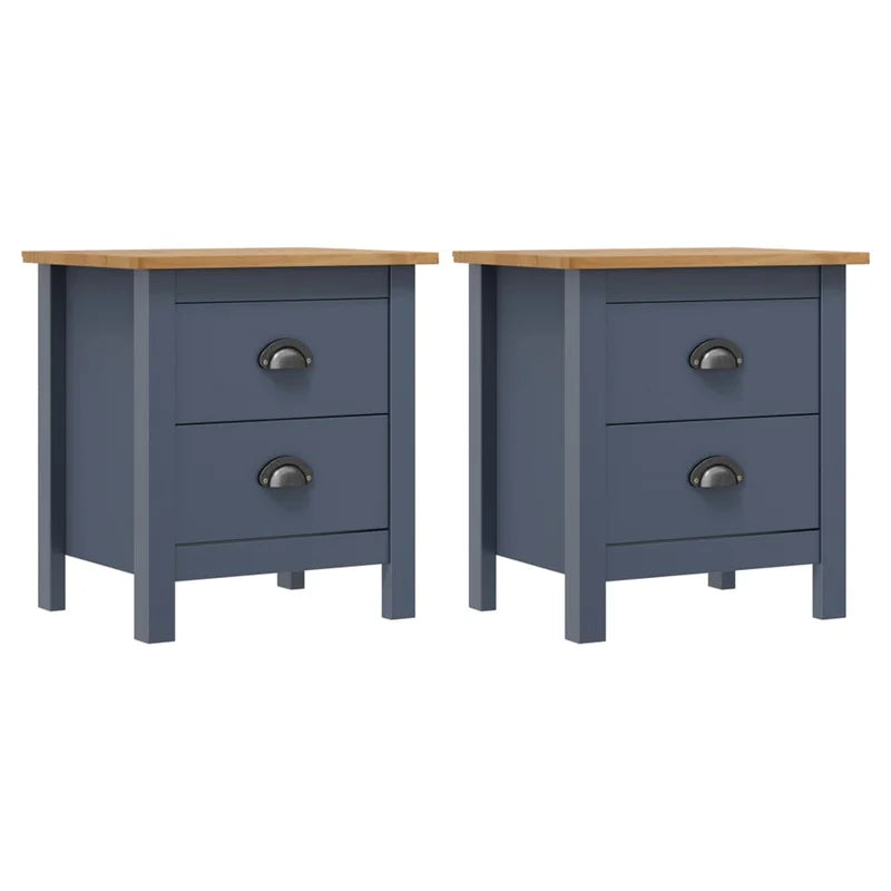 Willow  1 Drawer Bedside Table (Set of 2)