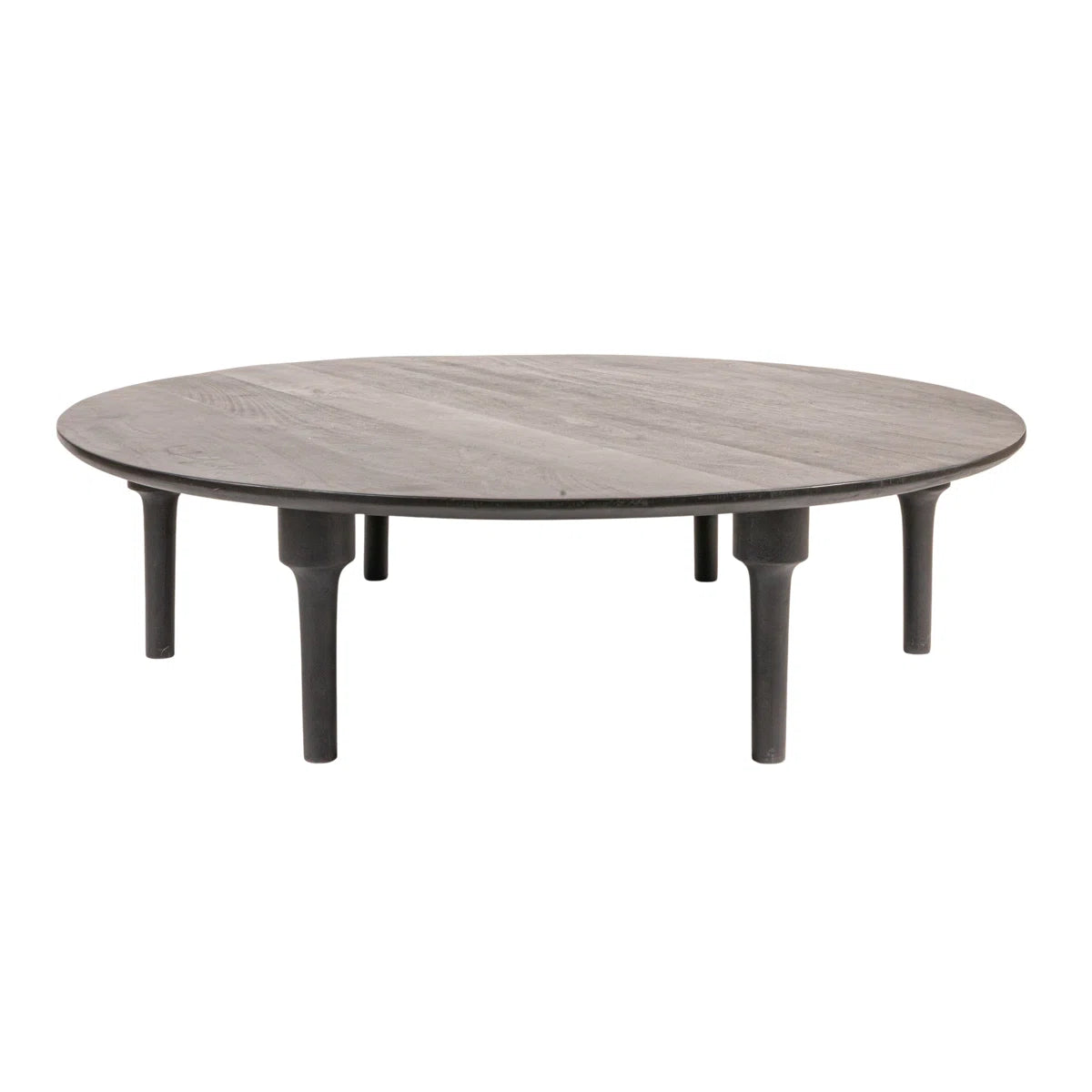 Oversized Round Mango Wood Coffee Table