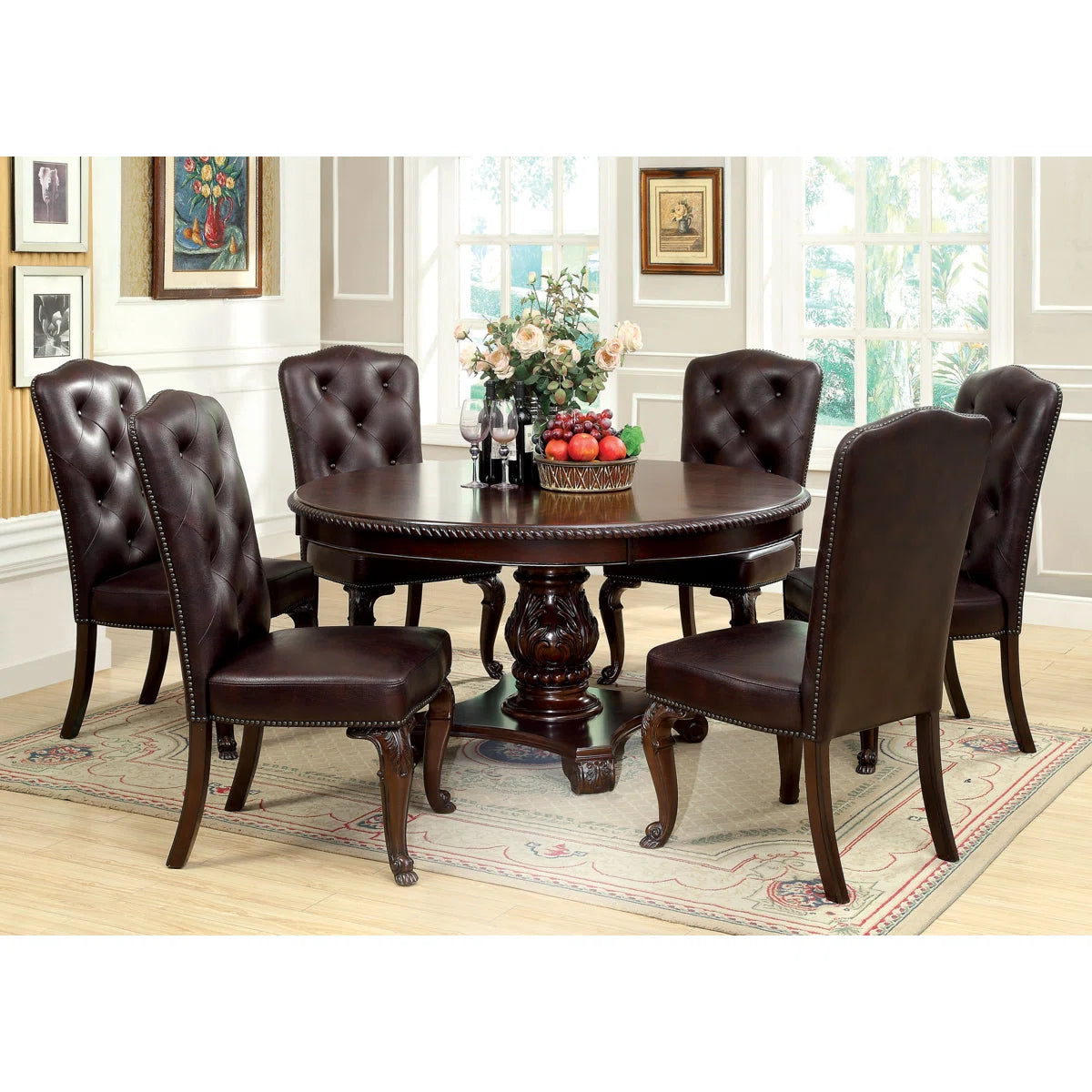 Palmyra 6 - Person Dining Set - OUCH CART 