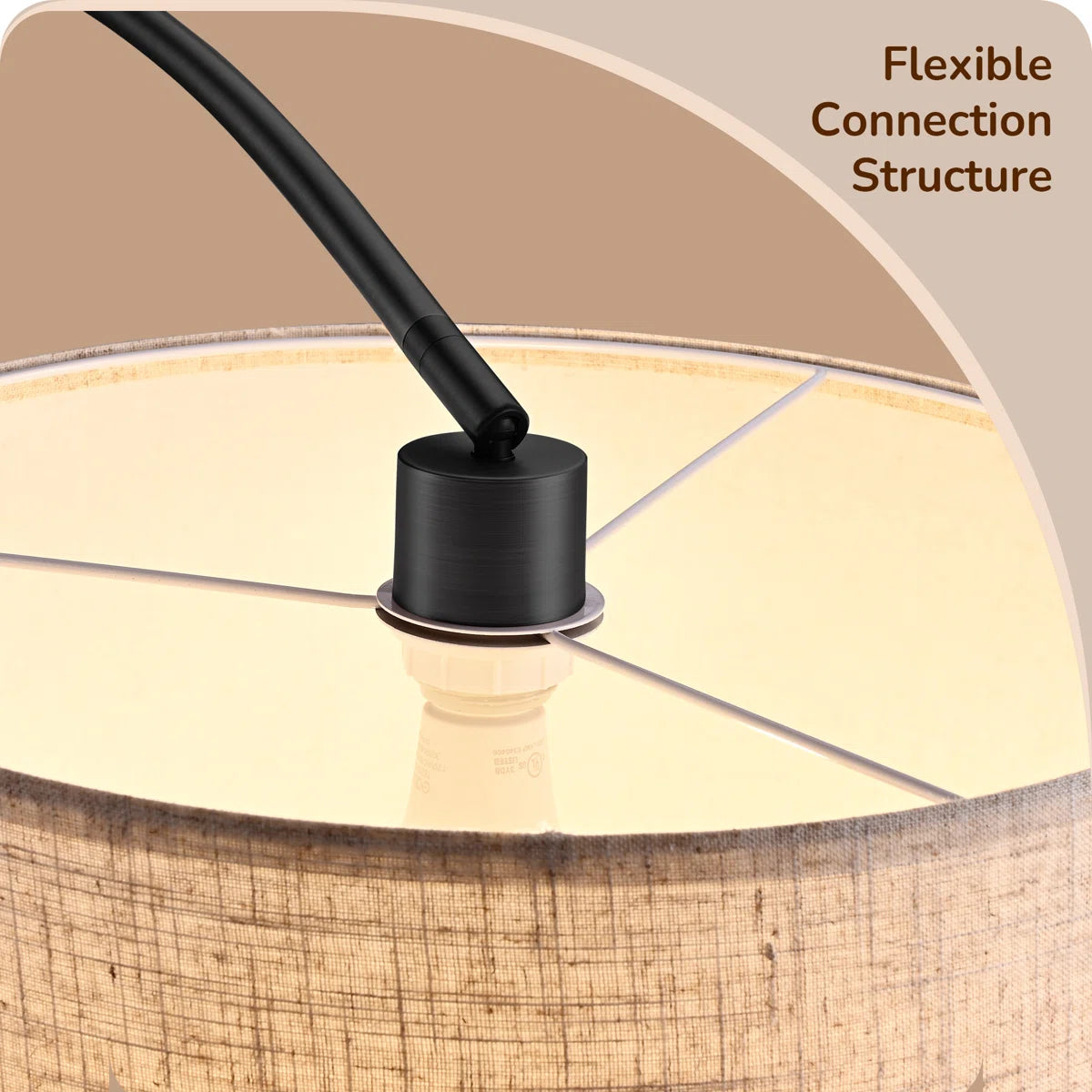 Modern Fluted 5-Drawer Dresser, Tall Chest with Gold Handles & Anti-Tip Safety