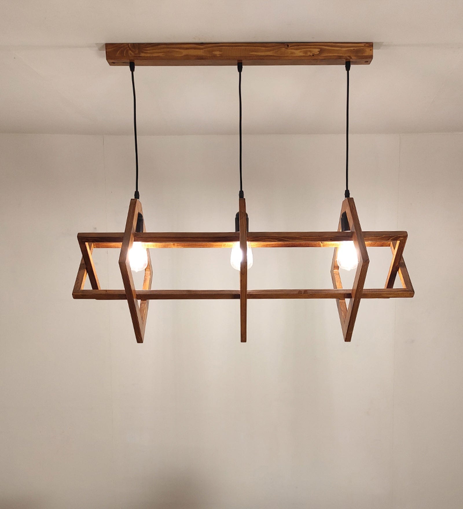 Paragon Brown 3 Series Hanging Lamp (BULB NOT INCLUDED)