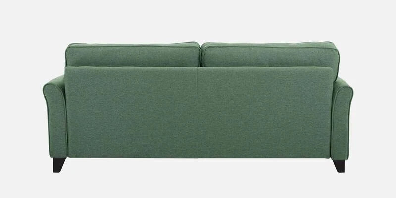 Fabric 3 Seater Sofa In Green Colour