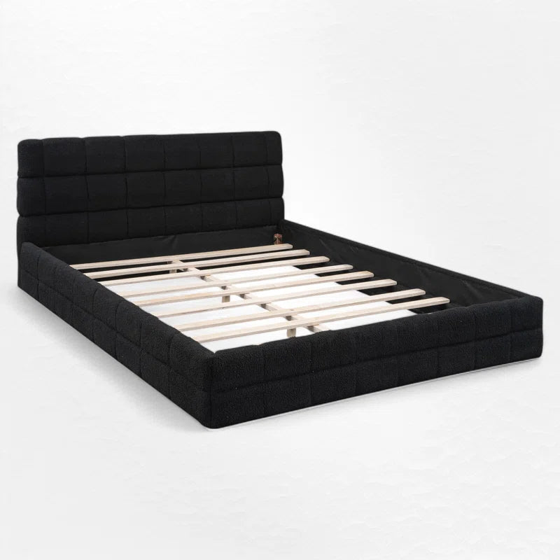 Queen Size Upholstered Platform Bed