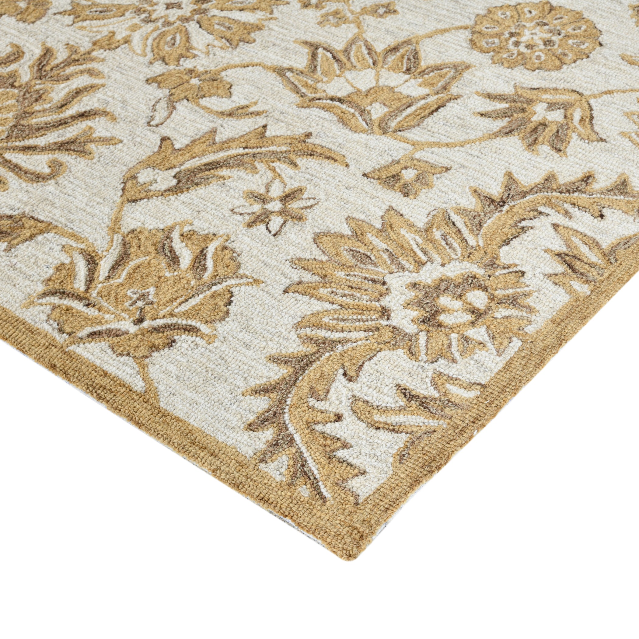 Saraswati Global Rug Premium Modern Best Quality Wool Rug, 5x8 Handmade Area Rug, Anti-Skid & Anti Slip Cotton Backing Carpet , Ideal for Bedroom, Living Room, and Dining Room, Kids Room, Office