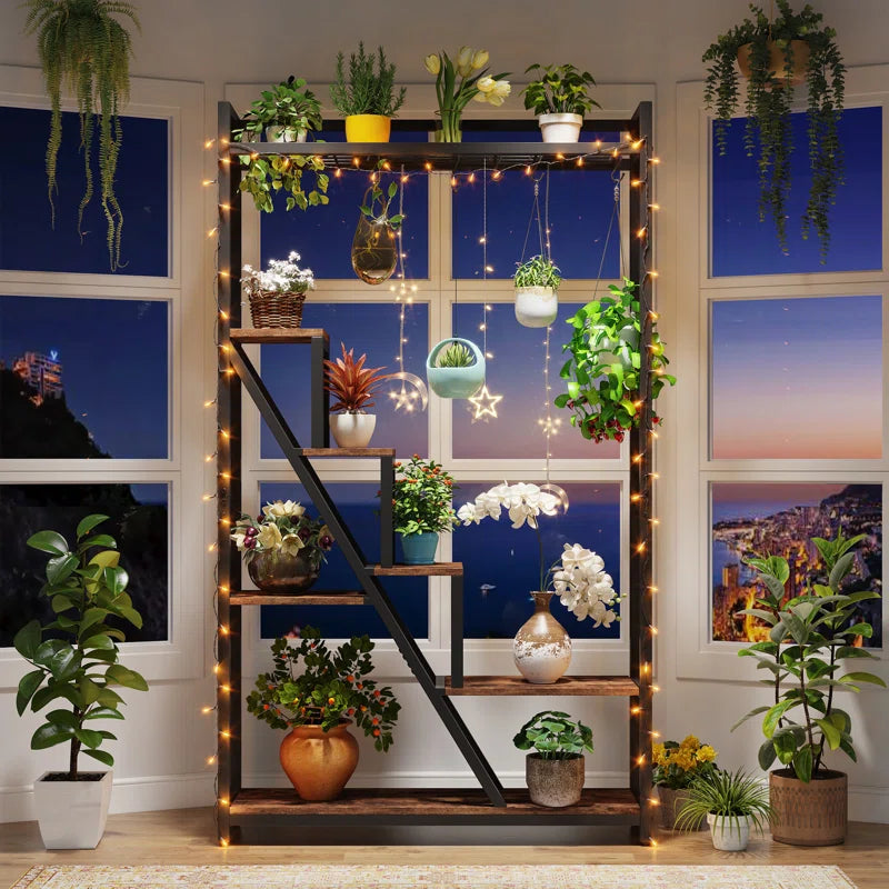 plant etagere indoor Rectangular Etagere Plant Stand