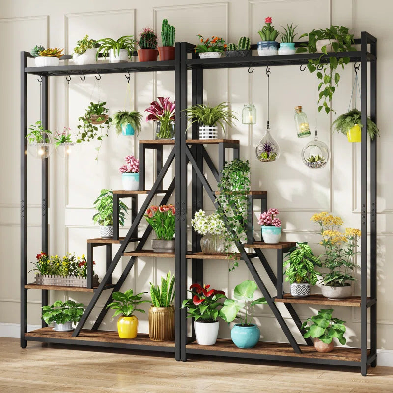 plant etagere indoor Rectangular Etagere Plant Stand