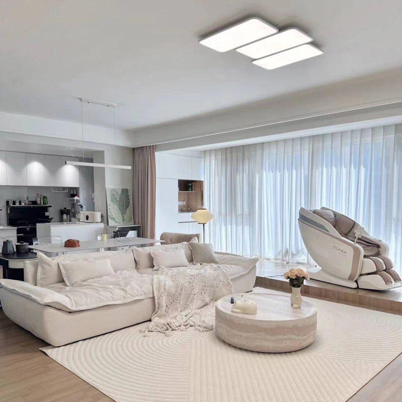 Modern Round Fiberglass Coffee Table with Faux Marble Finish | Luxury Drum-Shaped Center Table for Living Room