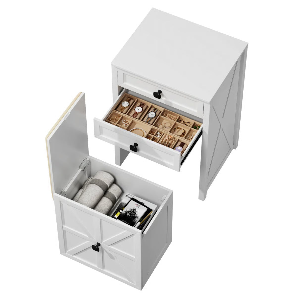 Rozelle Modern Vanity Table for Bedroom- OUCH CART | Dressing table