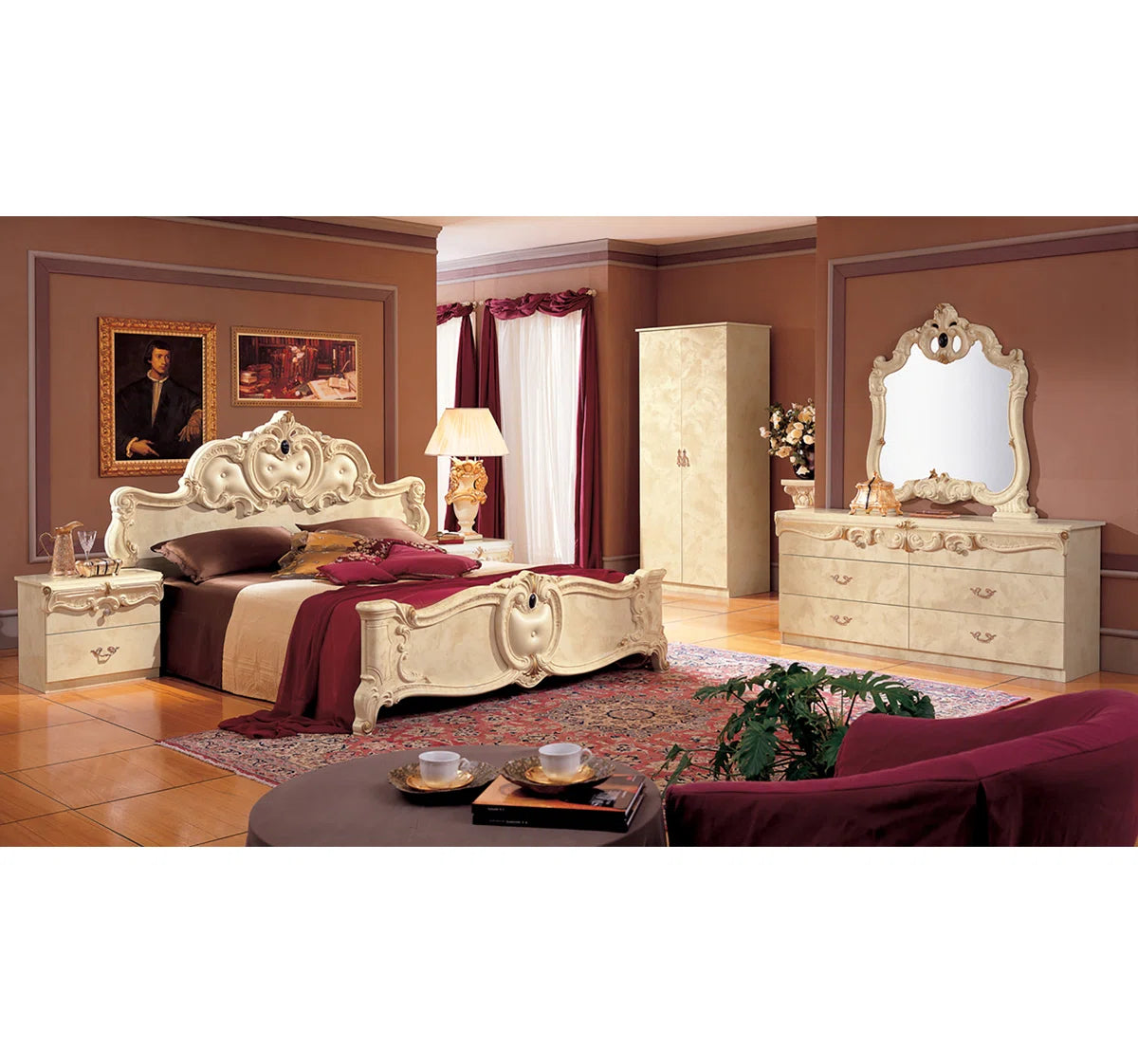 Rumsey Vegan Leather Standard Bed