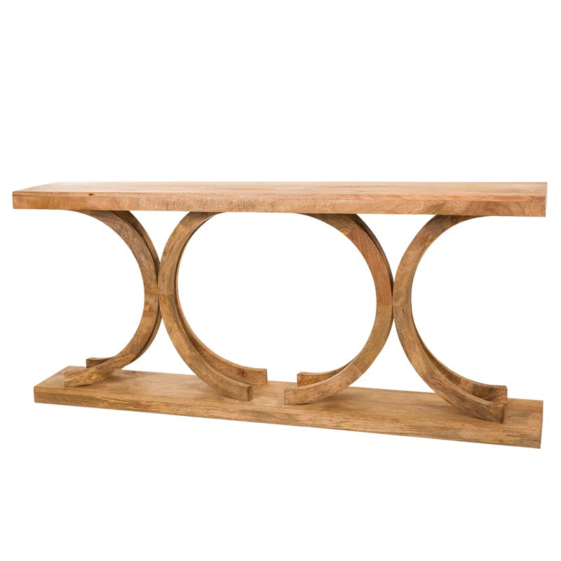 Ezrah 173cm Solid Wood Console Table