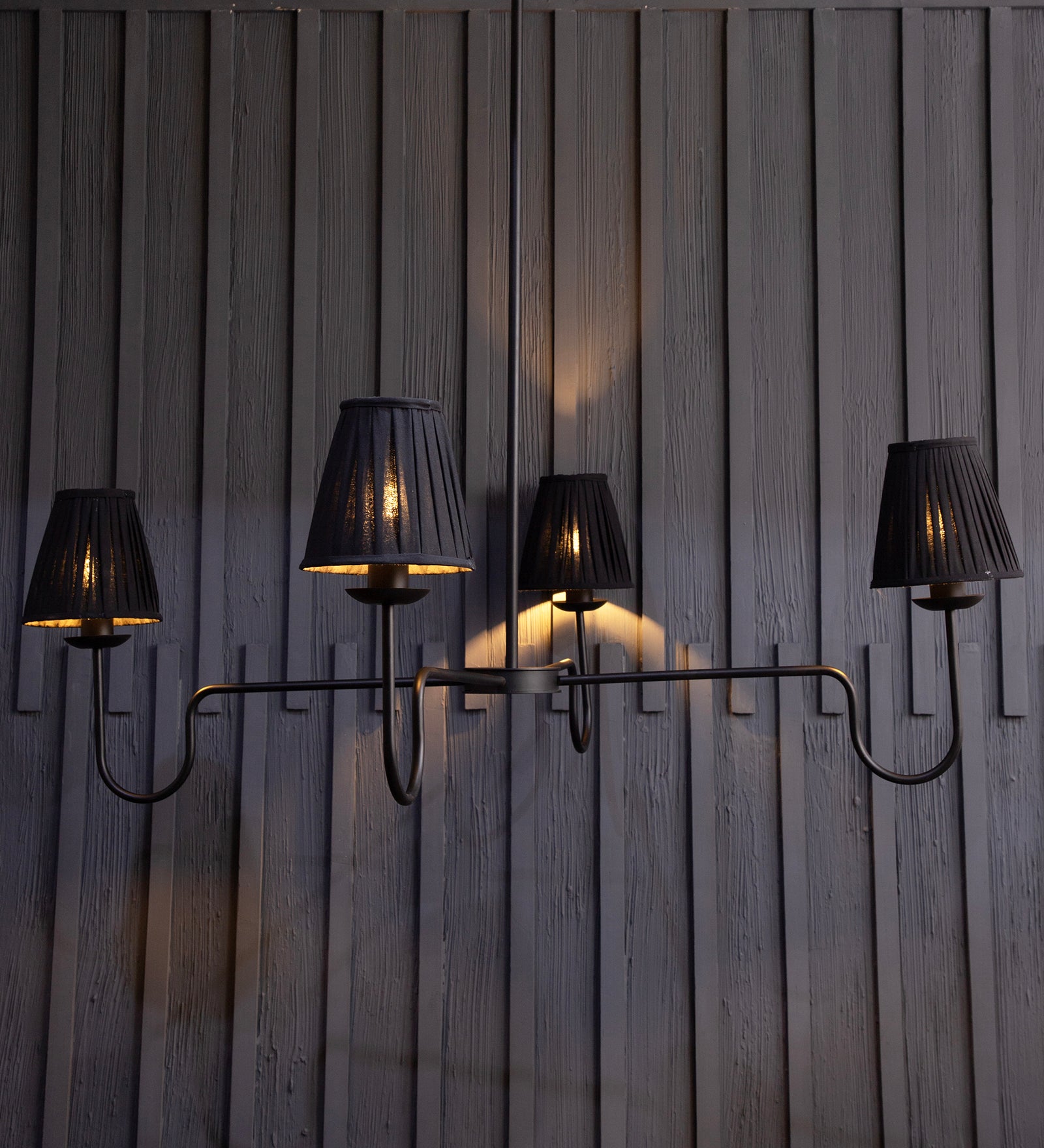 Lombard Black Chandelier By Shoppeefry