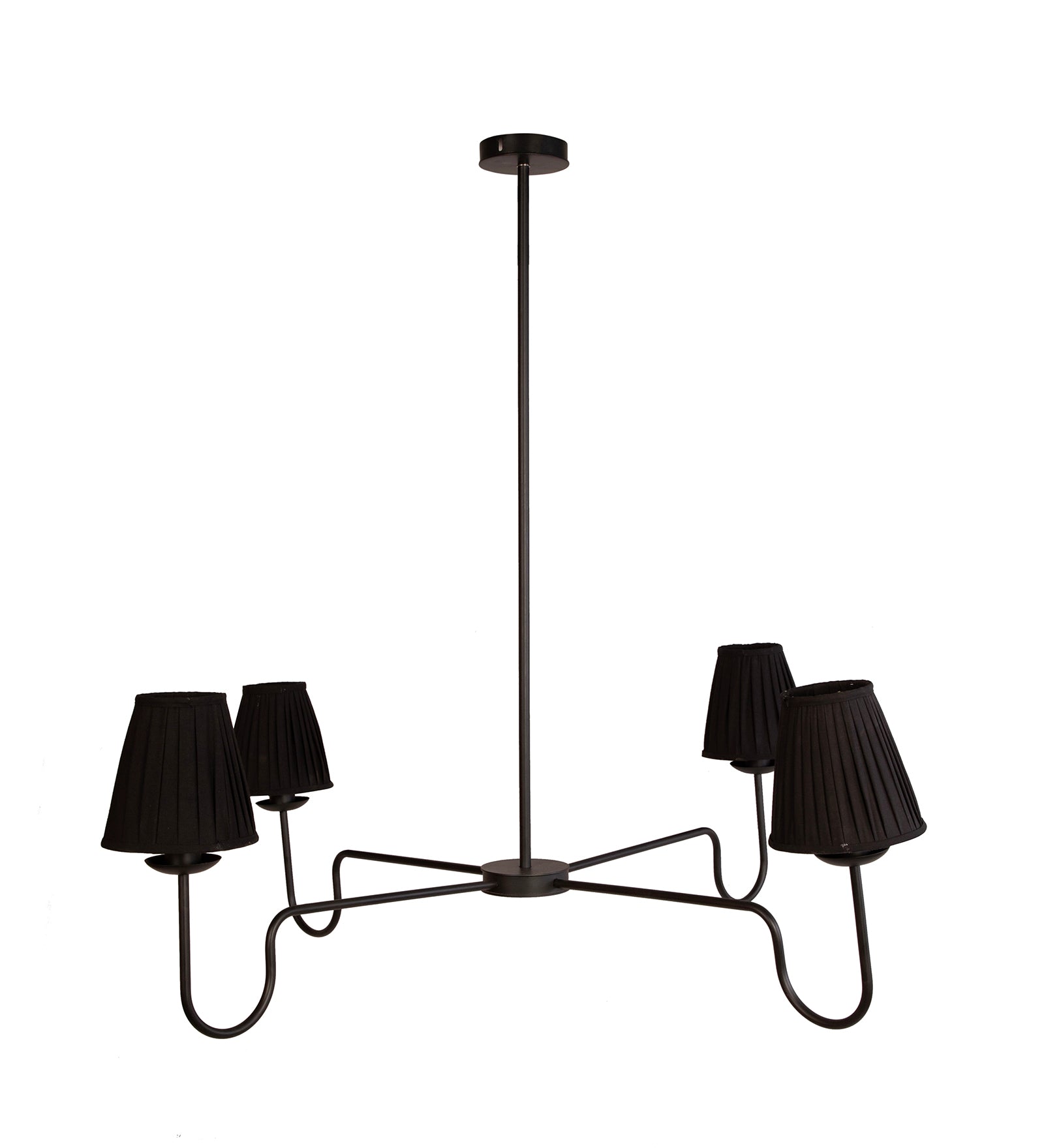 Lombard Black Chandelier By Shoppeefry