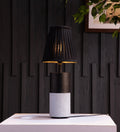 Concrete Drum Table Lamp By Shoppeefry