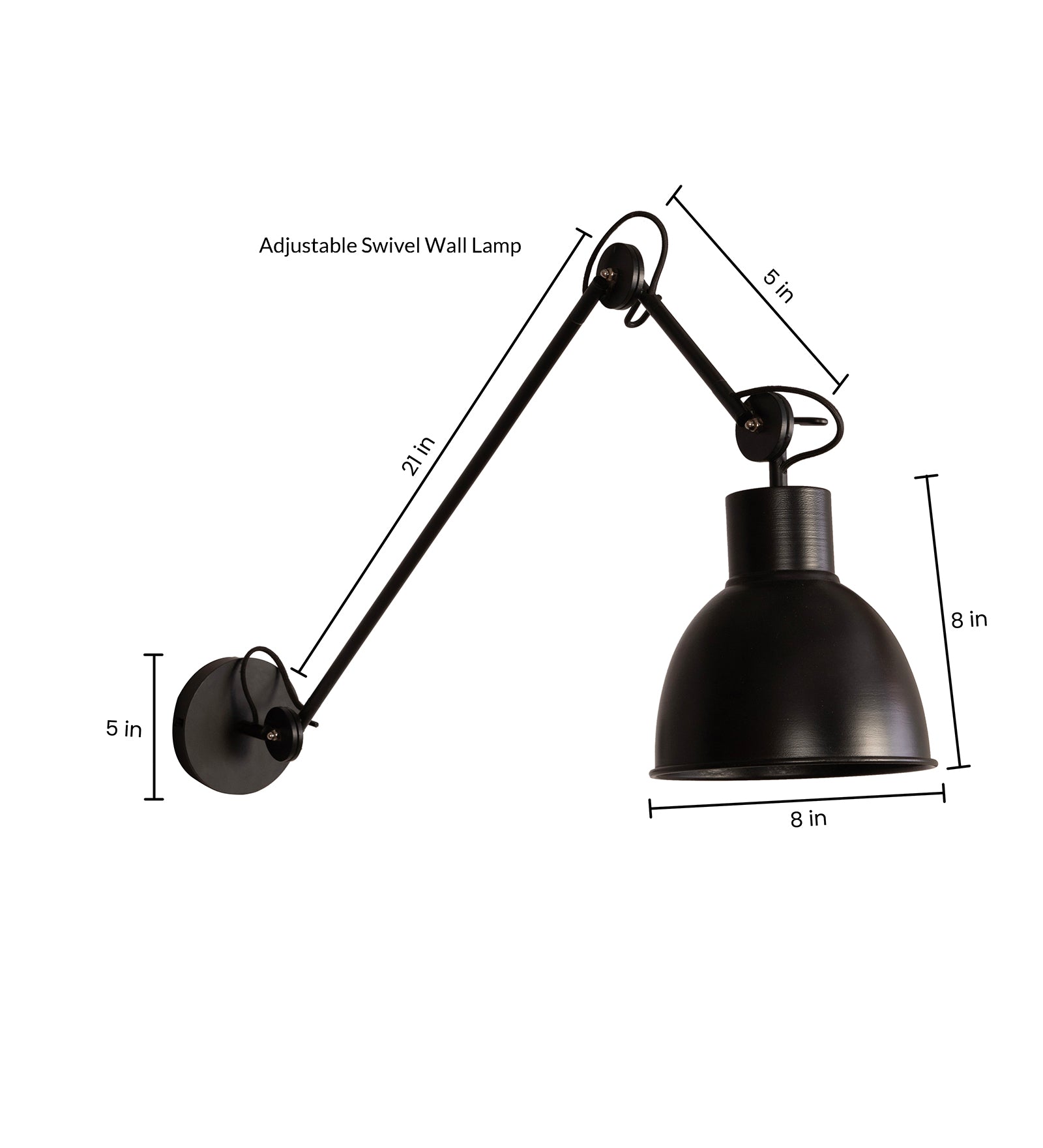Industrial Swivel Wall Light By Shoppeefry