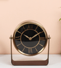 Mitsuki In Gold Table Clock,