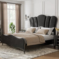 Seabliss Upholstered Scalloped Bed