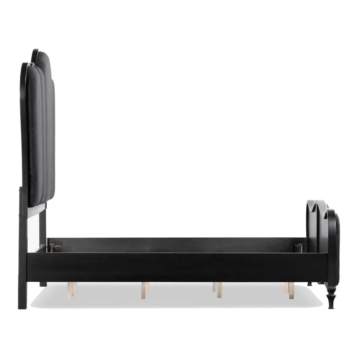 Seabliss Upholstered Scalloped Bed