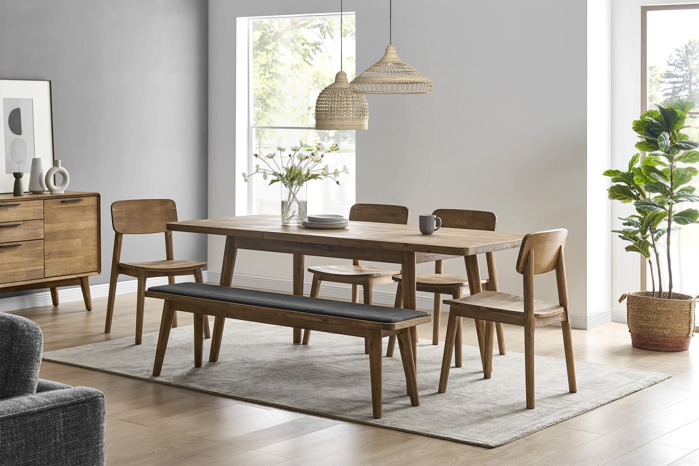 Seb Extendable Dining Table,