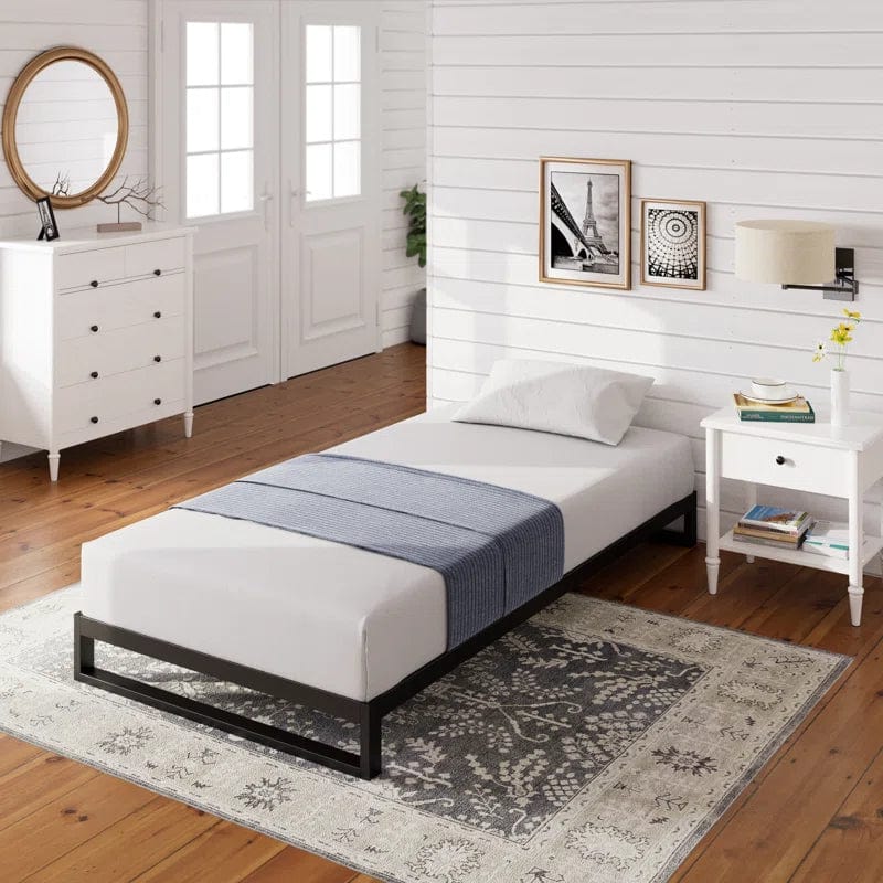 Shanaia Low Profile Metal Bed Frame