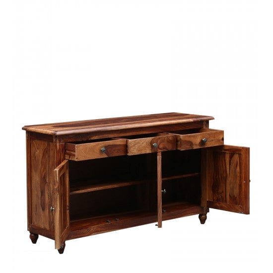 Colorado Sideboard with Three Drawer and Sideboard (Standard, Honey Finish)
