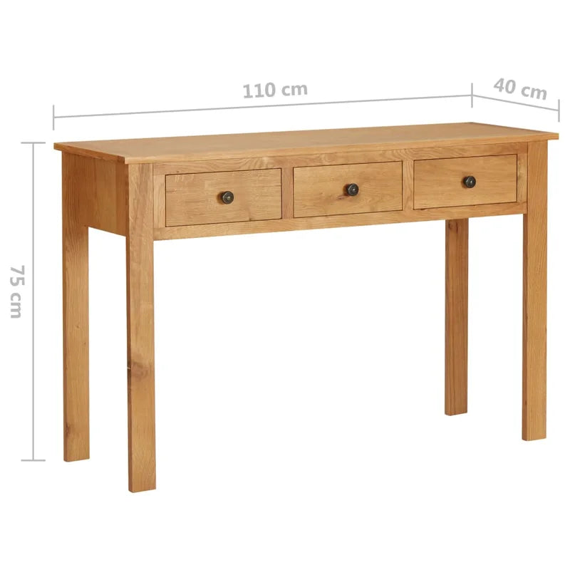 Misaki Solid Wood Console Table