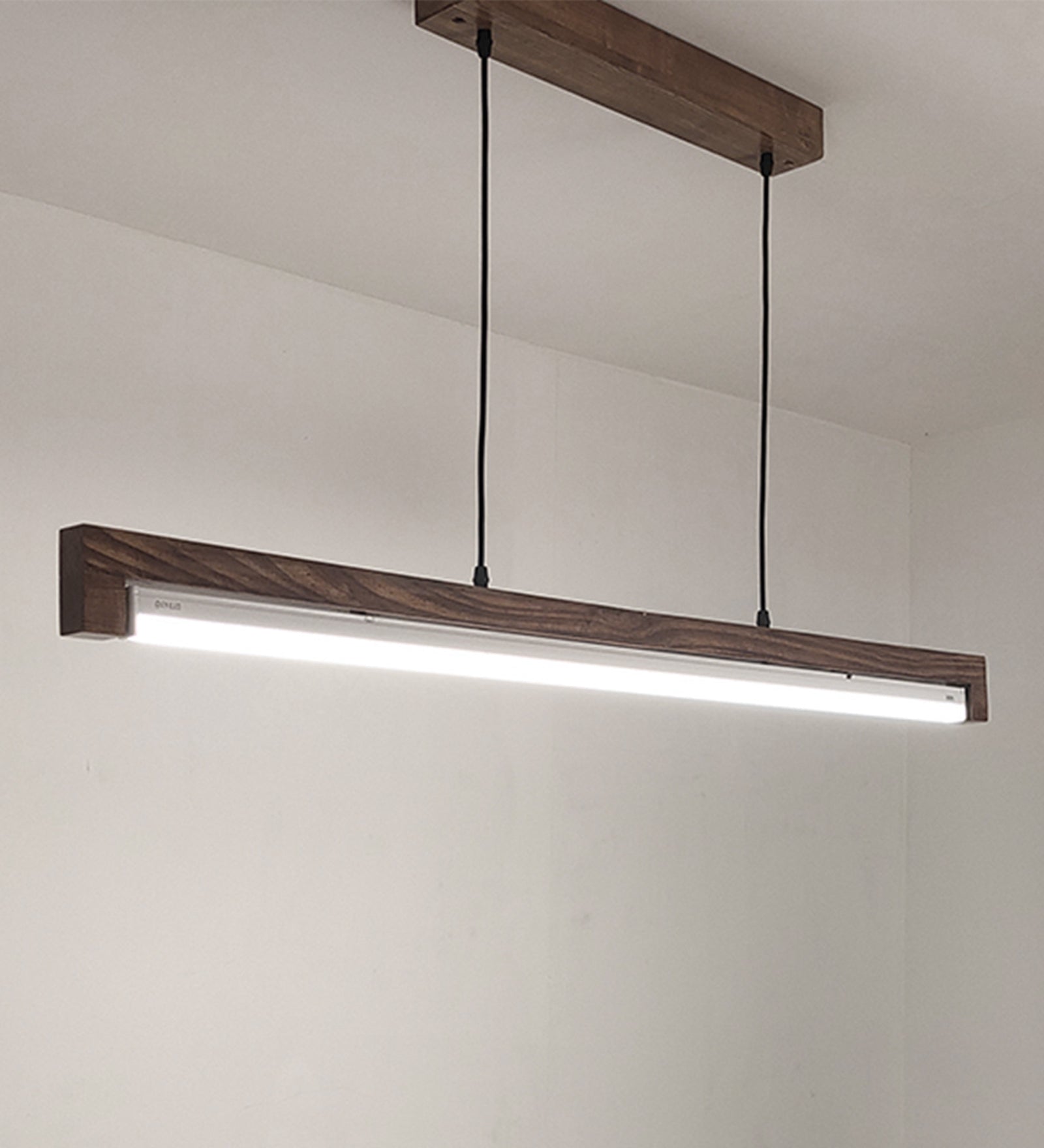 Slimline 48 Brown Baton LED Hanging Lamp