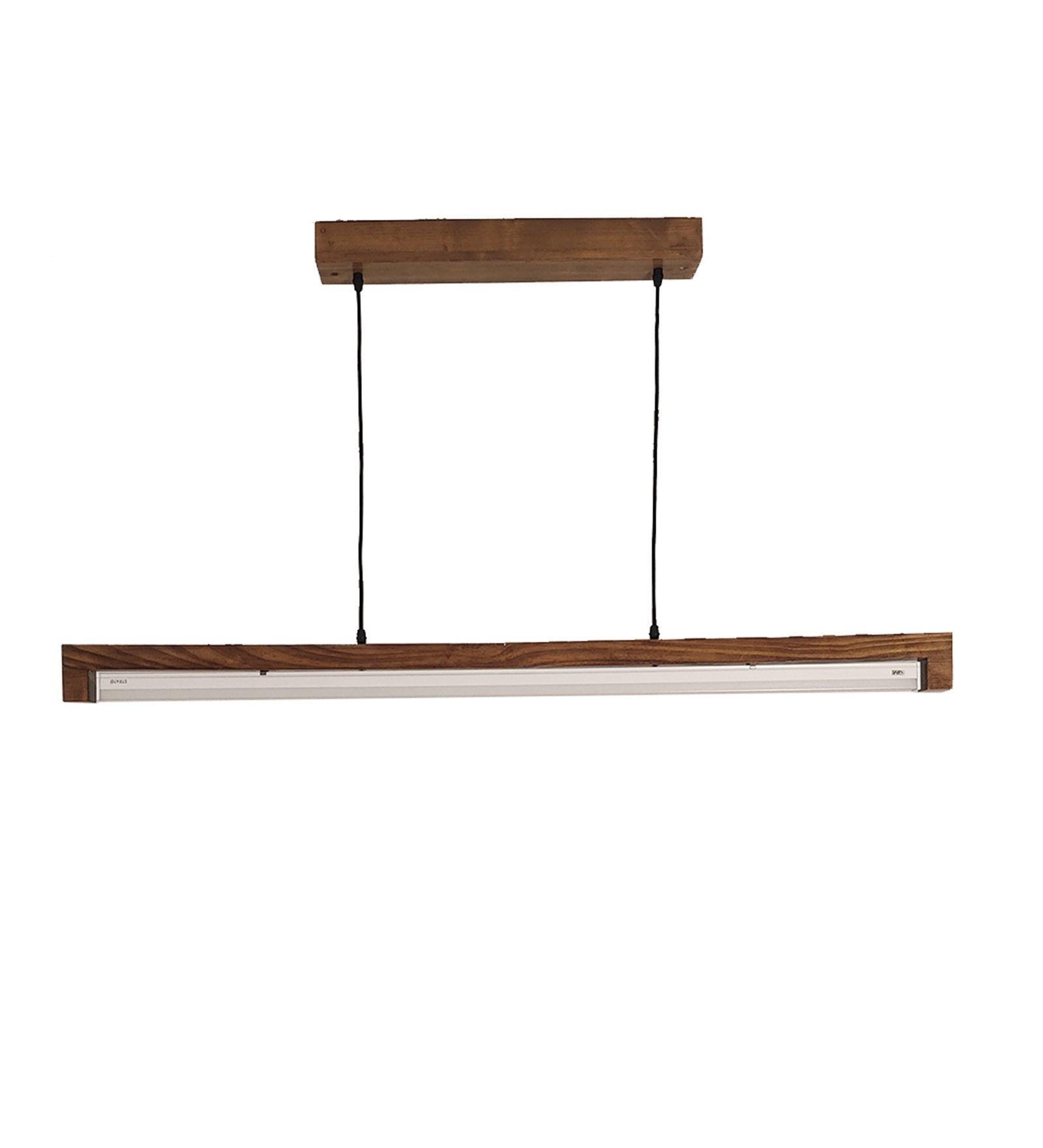 Slimline 48 Brown Baton LED Hanging Lamp