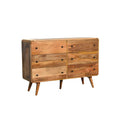 Jagger Solid Wood 6 - Drawer Rectangle Accent Chest