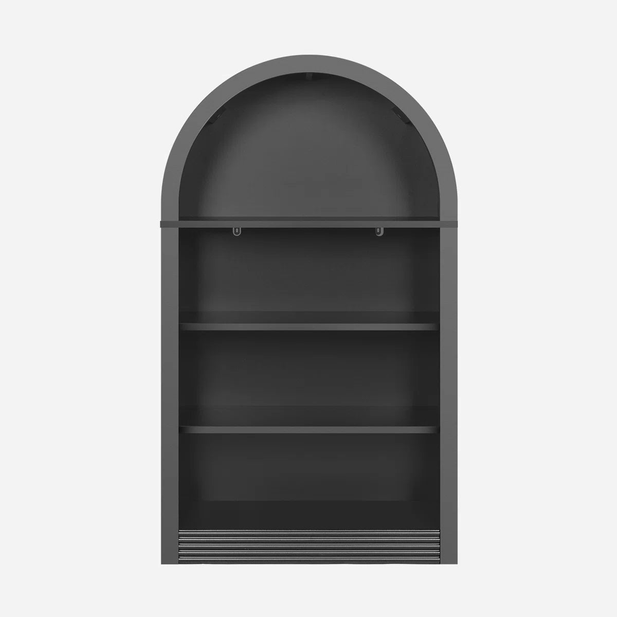 Small Bookcase Arched Bookshelf