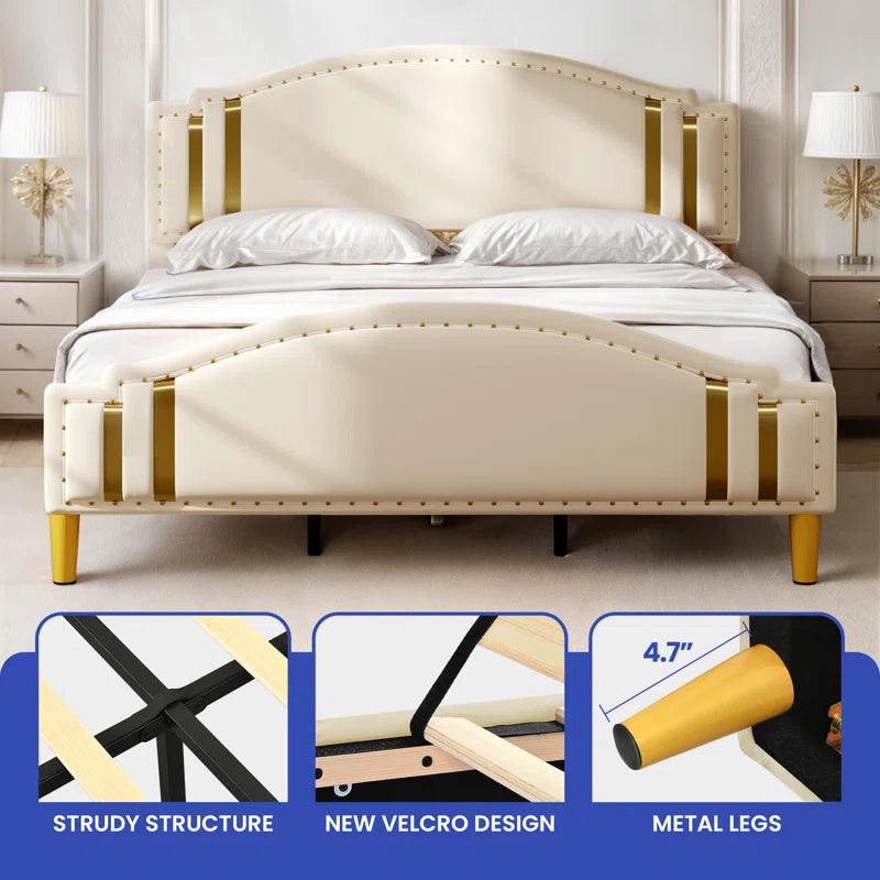 Steveson Upholstered Platform Bed